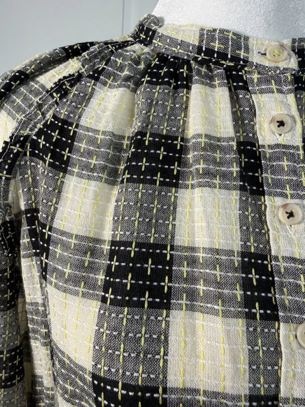 NWOT ANTHROPOLOGIE Pilcro Breezy Buttondown Shirt, Size S - Picture 2 of 8